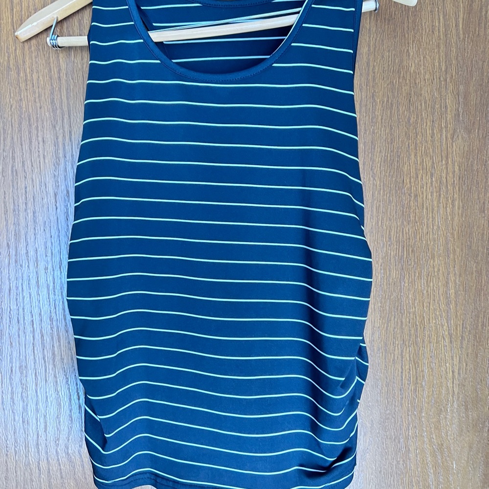 Women’s Black Striped Tank Top